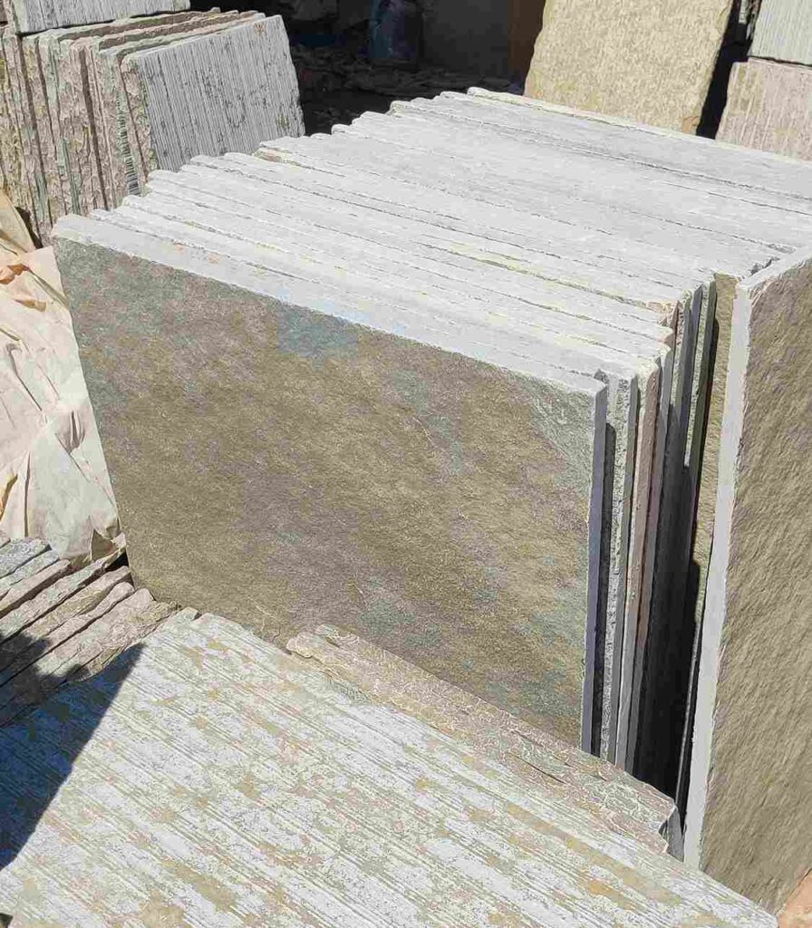 YELLOW LIMESTONE PAVING SLABS